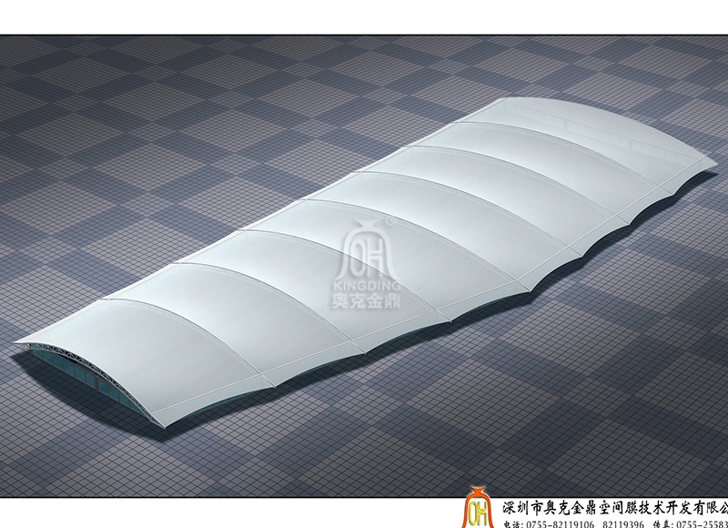 北海東南亞商貿(mào)中心PTFE膜結(jié)構(gòu)工程